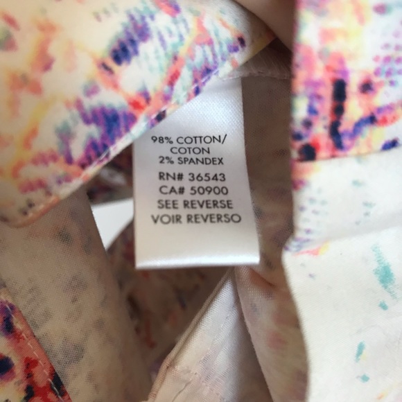 EUC Calvin Klein Multicolored Snake Print Shorts 4 - Picture 7 of 8